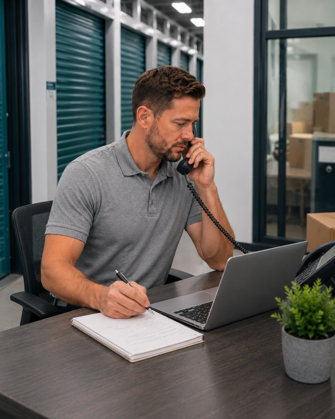 Self-storage sales conversation